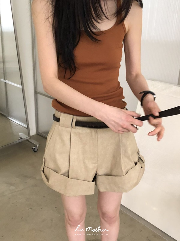 削肩薄款背心(闆娘.花花清單)